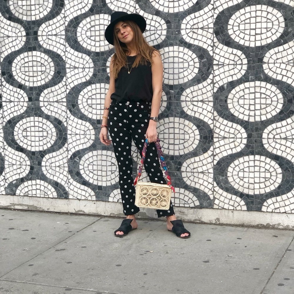 Polka Dot Women's Pants